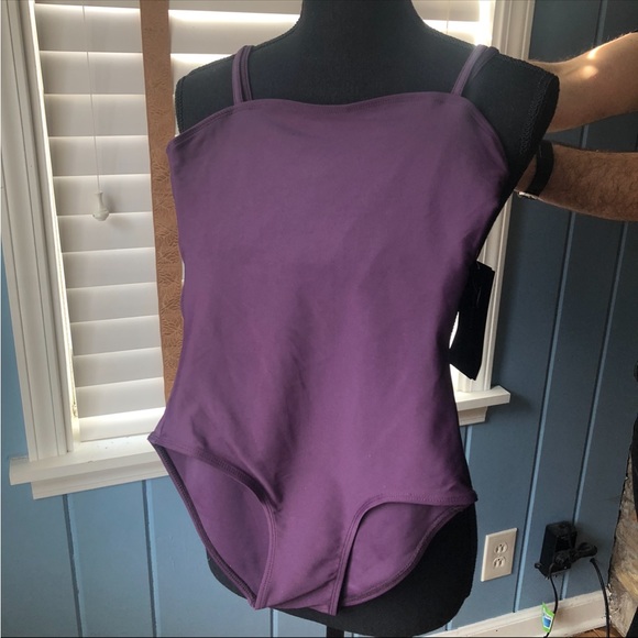 Capezio Tops - NWT Eggplant Dance / Ballet Leotard